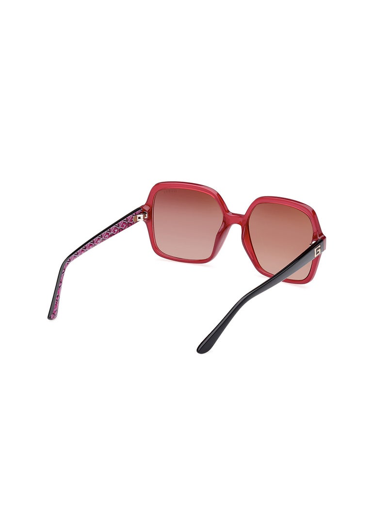 GUESS Women's UV Protection Square Sunglasses - GU7921-H69G57 - Lens Size: 57 Mm - Image 4